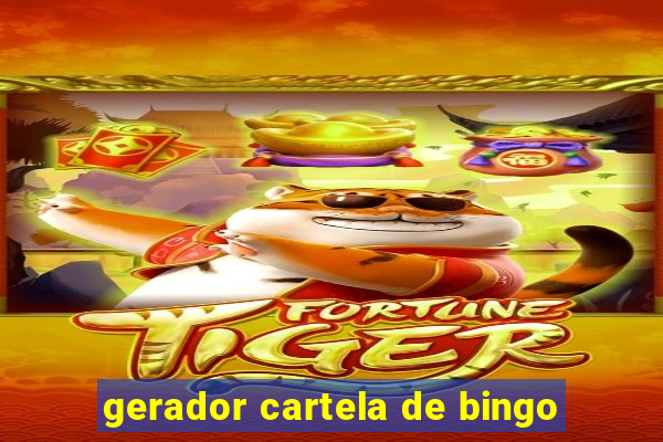 gerador cartela de bingo